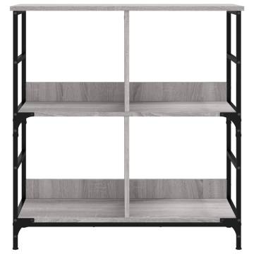 Bookshelf Grey Sonoma - Stylish Storage Solution | HiPo Market