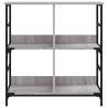 Bookshelf Grey Sonoma - Stylish Storage Solution | HiPo Market