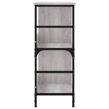 Bookshelf Grey Sonoma - Stylish Storage Solution | HiPo Market