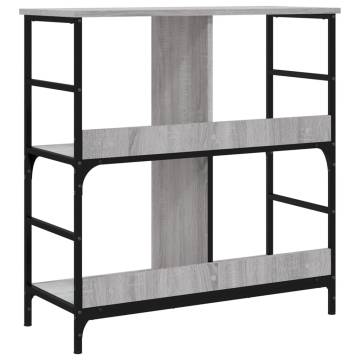 Bookshelf Grey Sonoma - Stylish Storage Solution | HiPo Market