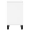 Stylish White Sideboards - 2 pcs Engineered Wood | Hipomarket