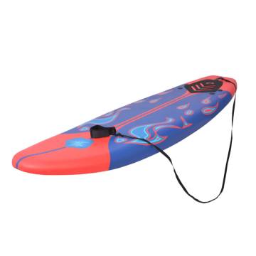 Surfboard Blue and Red 170 cm - Ideal for Beginners