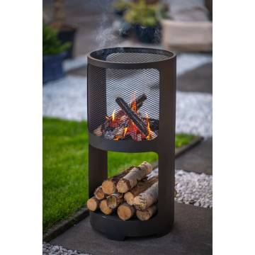 RedFire Buffalo Fire Pit - 44x90cm Matte Black - Hipomarket