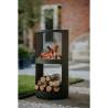 RedFire Buffalo Fire Pit - 44x90cm Matte Black - Hipomarket