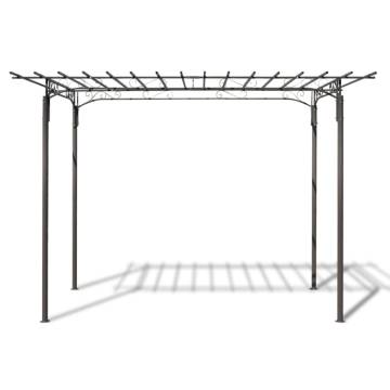 Rose Arch Garden Arbor - Elegant Steel Decoration for Your Garden