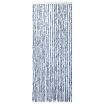 Insect Curtain Silver 90x220 cm Chenille - Keep Insects Out