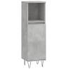 3 Piece Bathroom Cabinet Set in Concrete Grey | Hipomarket