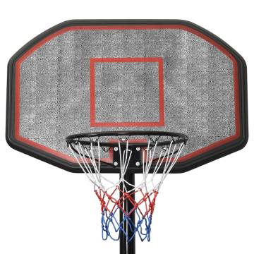 Adjustable Basketball Stand Black 258-363 cm - HipoMarket