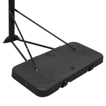 Adjustable Basketball Stand Black 258-363 cm - HipoMarket