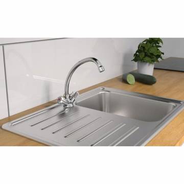 SCHÜTTE 2-Handle Basin Mixer BRILLANT - Chrome Finish