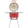 Kamado Barbecue Grill Smoker Ceramic 81 cm - HipoMarket