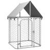 Outdoor Dog Kennel with Roof 100x100x150 cm Size 100 x 100 x 150 cm Quantity in Package 1 