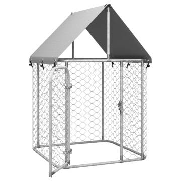 Outdoor Dog Kennel with Roof - Stylish & Secure | HipoMarket