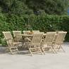 Folding Garden Chairs 8 pcs Grey 56x61x89 cm Solid Wood Teak Quantity in Package 8 