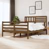 Bed Frame Honey Brown 120x190 cm Small Double Solid Wood Colour honey brown Size 120 x 190 cm 