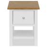 Elegant Solid Oak Wood Nightstand - 36x30x47 cm