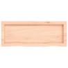 Bathroom Countertop 80x30x(2-6) cm Untreated Solid Wood