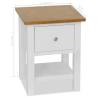 Elegant Solid Oak Wood Nightstand - 36x30x47 cm