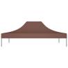 Party Tent Roof 4x3 m Brown - Durable & Weather-Resistant