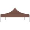 Party Tent Roof 4x3 m Brown - Durable & Weather-Resistant