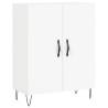 Stylish Highboard White 69.5x34x180 cm - Shop Now!