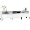 High Gloss White TV Cabinet - Stylish & Functional Storage