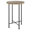 Stylish Ø55 cm Tempered Glass Dining Table - Hipomarket