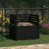 Composter Black 80x80x78 cm Solid Wood Pine Colour black Size 80 x 80 x 78 cm Quantity in Package 1 