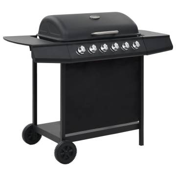 Gas BBQ Grill with 6 Cooking Zones - Stylish & Durable