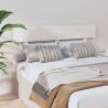 Stylish White Pine Bed Headboard - 144x3x81 cm | HipoMarket