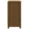 Book Cabinet Honey Brown Solid Wood Pine - 80x35x68 cm