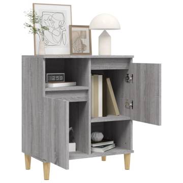 Stylish Grey Sonoma Sideboard - 60x35x70 cm | Hipomarket