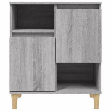 Stylish Grey Sonoma Sideboard - 60x35x70 cm | Hipomarket