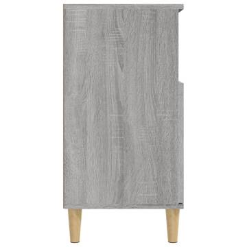 Stylish Grey Sonoma Sideboard - 60x35x70 cm | Hipomarket