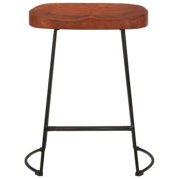 Gavin Bar Stools - Set of 2 Solid Mango Wood | Hipomarket