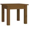 Stylish Honey Brown Coffee Table - Solid Pine Wood | HipoMarket