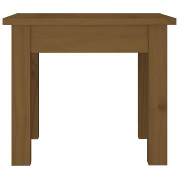 Stylish Honey Brown Coffee Table - Solid Pine Wood | HipoMarket