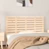 Wall Headboard 156x3x63 cm Solid Wood Pine Colour natural Size 156 x 63 cm Quantity in Package 1 