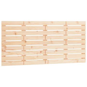 Elegant Wall Headboard in Solid Pine - 156x3x63 cm