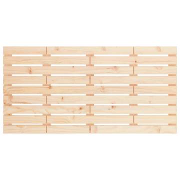 Elegant Wall Headboard in Solid Pine - 156x3x63 cm