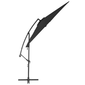 Cantilever Umbrella 300cm Black – Stylish Shade Solution