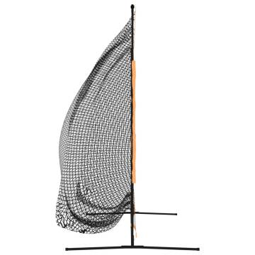 Golf Practice Net Black and Orange - Durable & Spacious