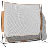 Golf Practice Net Black and Orange - Durable & Spacious