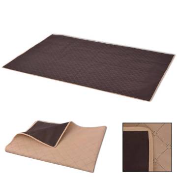 Beige and Brown Picnic Blanket 100x150 cm | Hipomarket