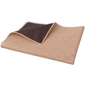 Beige and Brown Picnic Blanket 100x150 cm | Hipomarket