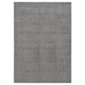 Rug Short Pile 240x340 cm Grey - Elegant Home Decor