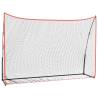 Golf Practice Net Black & Red 305x91x213 cm | Durable & Portable