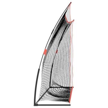 Golf Practice Net Black & Red 305x91x213 cm | Durable & Portable