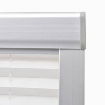 Pleated Blind White SK08 - Stylish Light Filtering Solution