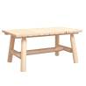 Coffee Table 90x50x41 cm - Solid Wood Spruce | HipoMarket